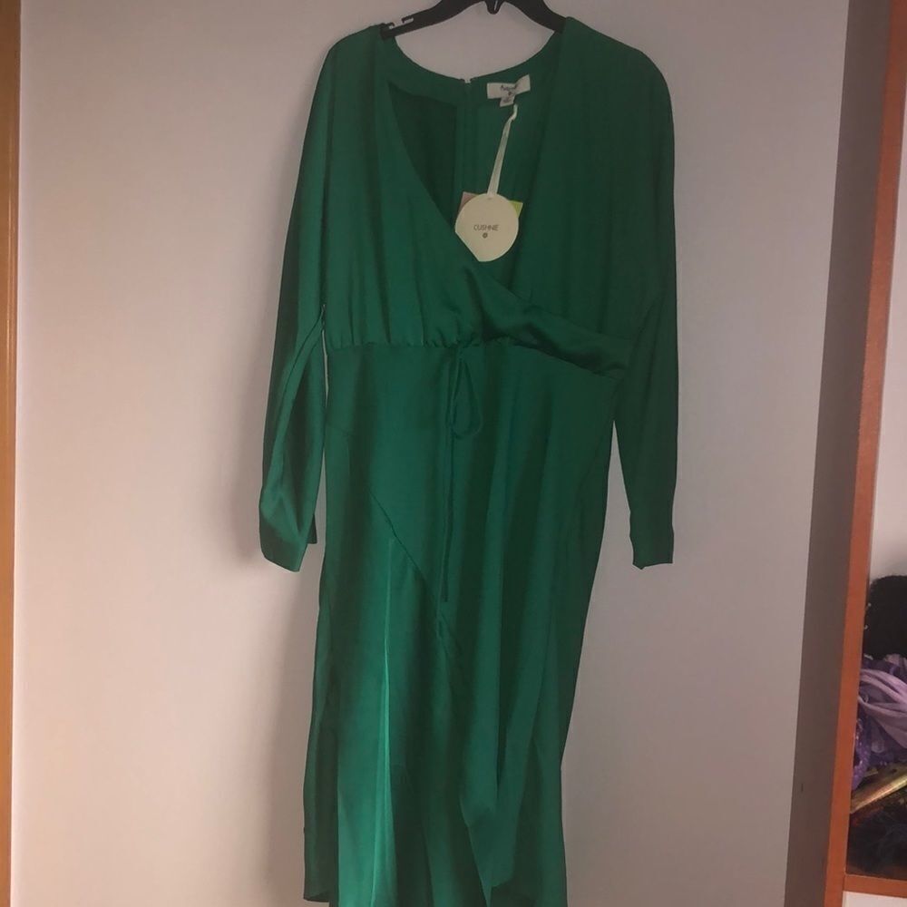 CUSHNIE x Target green dress